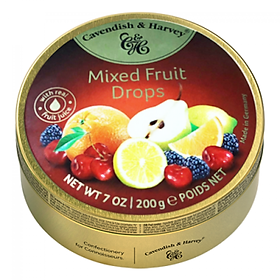 Kẹo C&H Mixed Fruit Drops 200g