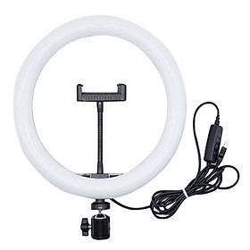 Ringlight LED Selfie Light with Adjustable Tripod Phone Holder Video