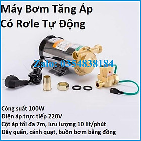 Mua Máy bơm tăng áp 220v có rơ le tự động