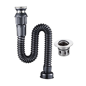 Sink Drain Pipe Seal  Deodorant Sewer Drain Pipe for Wash Basin Sink Hotel Apartments