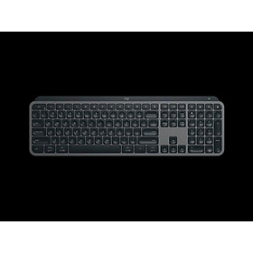 Bàn phím Bluetooth không dây Logitech MX Keys S ,Low Profile gõ yên tĩnh,Bluetooth,sạc cổng USB C,dành cho Mac,Windows,Linux,Chrome-Hàng Chính Hãng