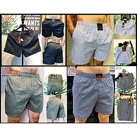Hình ảnh Combo 4 quần đùi nam xuất khẩu vải kate cotton 100% thương hiệu Fezzio