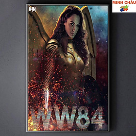 Tranh Canvas Tranh treo tường trang trí SIÊU ANH HÙNG - WONDER WOMEN 21