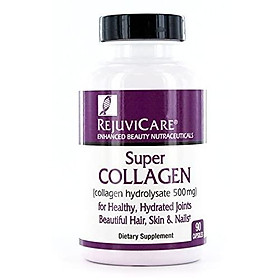 Rejuvicare Super Collagen Capsules for Beauty, Healthy Joints, Hair, Skin, Nails, 90 Servings