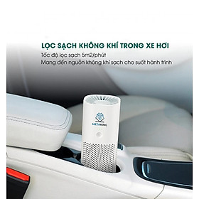 Mua Máy lọc không khí ô tô di động Mini  Khử Mùi ô tô  Tạo Ion Âm