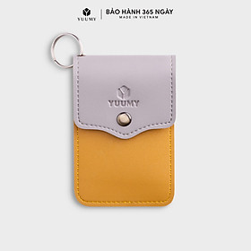 Móc khóa thời trang YUUMY YMK5 - Màu sắc trẻ trung - Thiết kế hiện đại - Đa chức năng sử dụng - Đựng thẻ ngân hàng, thẻ xe, chìa khóa xe - Tiên dụng ma