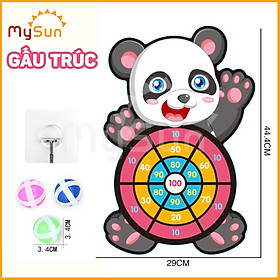 Bộ bảng phóng ném phi bóng dính đồ chơi giáo dục sáng tạo cho trẻ mầm non MySun