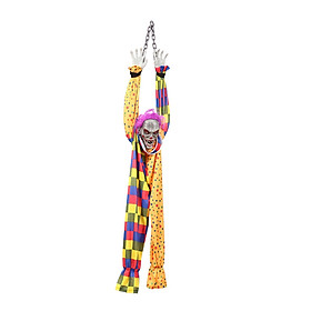 Halloween Hanging Clown Decoration Clown Prop for Indoor Scene Layout
