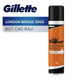 Bọt Cạo Râu Gillette London Bridge Chai 300G