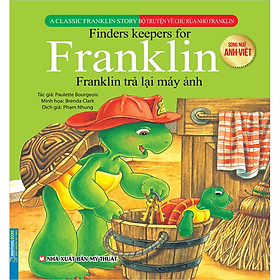 Sách - Bộ truyện về chú rùa nhỏ Franklin - Franklin không sợ sấm sét (song ngữ Anh-Việt)