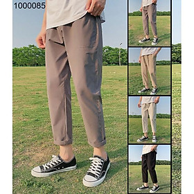 Quần nam basic trơn màu dáng xuông phong cách trẻ trung thời trang 62 shop quan nam - s11000085