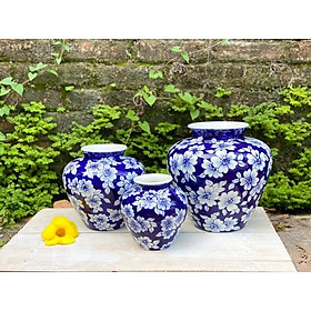 Mua Bình cắm hoa- trưng bày  dáng vò. Gốm sứ Bát Tràng