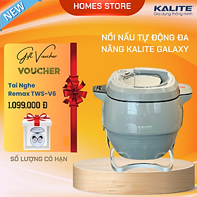 Mua Nồi Điện Đa Năng Cao Tần Tự Động KALITE GALAXY Quay Vòng 360 Độ Tự Động 11 Tính Năng Cao Cấp Dung Tích 6 Lít Công Suất 2200 W - Hàng Chính Hãng