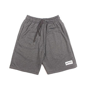 Quần Short Nỉ Nam Nữ Đẹp Chân Cua Form Rộng Màu Xám Đậm Oversized Thương Hiệu By XFIRE QS-ESSNI-DG322