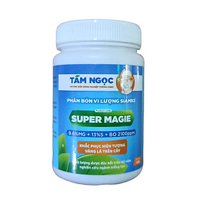 SUPER MAGIE - Thầy Tám Ngọc giúp cây xanh tốt, lá bóng mượt, giảm hiện tượng vàng lá gân xanh, xoăn đọt, xoăn lá non.