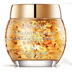 Mặt Nạ Ngủ Ướp Hoa Hồng Tươi Làm Sáng Da Bioaqua (120ml)