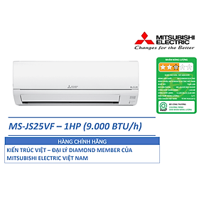 Mua ĐIỀU HÒA KHÔNG KHÍ (MÁY LẠNH) MITSUBISHI ELECTRIC MS-JS25VF - 1 HP(NGỰA) (9 000 BTU/h) - NON-INVERTER - HÀNG CHÍNH HÃNG