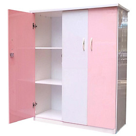 Mua Tủ nhựa Trẻ Em / Người Lớn Ngọc Diệp 3 cánh cao 1m25 - TE3C125 ( 108cm x 45cm x 125cm ) - chất liệu nhựa Đài Loan 2 lớp cao cấp - KHÔNG CONG VÊNH - KHÔNG MỐI MỌT - KHÔNG ẨM MỐC AN TOÀN KHI SỬ DỤNG