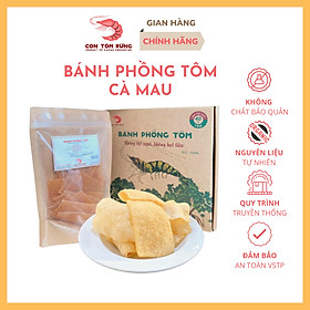 Bánh phồng tôm Cà Mau Con Tôm Rừng - Gói 100gr-- Không bột ngọt