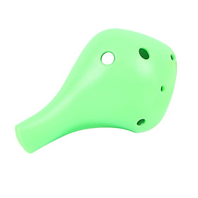 6 Hole Alto Ocarina Learning Education Toy for Music Lover Toddler Kids Yellow