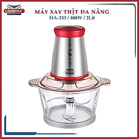 Mua Máy xay thịt đa năng Ladomax HA-333  cối thủy tính công suất 400W - Hàng chính hãng