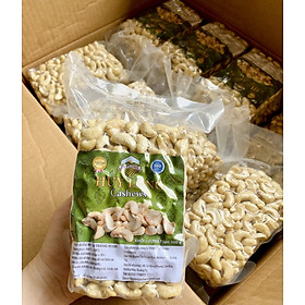 HẠT ĐIỀU TƯƠI NHÂN TRẮNG W320 / Hút chân không 0.5kg / Làm ngũ cốc, nấu sữa hạt