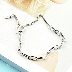 Vòng tay retro titan thép nhiều mẫu thời trang giới trẻ cá tính mới