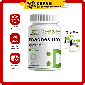 Magnesium Glycinate 1000mg With Vitamin C (240viên) Deal Supplement