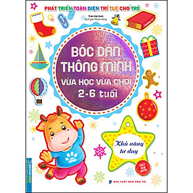 [Download Sách] Bóc Dán Thông Minh Vừa Học Vừa Chơi 2-6 Tuổi - Khả Năng Tư Duy