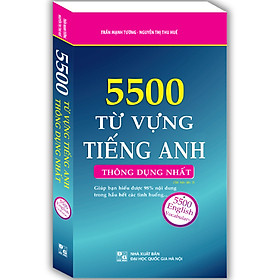 [Download Sách] 5500 Từ Vựng Tiếng Anh Thông Dụng Nhất (Tái Bản)