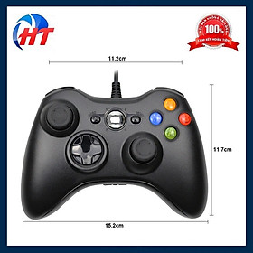  TAY BẤM ĐIỆN TỬ, GAME ĐƠN RUNG HS USB 122 ĐEN - HT