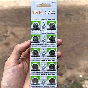 10 Viên Pin Cúc Áo G10 - LR54 - L1130 Vinnic 1,5V