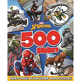 [Download Sách] Marvel Spider-Man: 500 Stickers - Marvel Người nhện: 500 hình dán