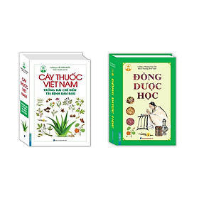 Sách - Cây Thuốc Việt Nam Trồng Hái Chế Biến Trị Bệnh Ban Đầu + Đông Dược Học - Bìa Cứng - Minh Thắng
