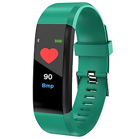 115 Plus Vòng tay thông minh Bluetooth Đồng hồ thông minh Đồng hồ tim theo dõi huyết áp theo dõi tập thể dục SMART Electronic Vòng tay 2023