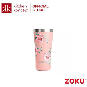 Zoku - Ly giữ nhiệt 3in1 Powder Coated - 600ml