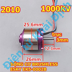 Mua ĐỘNG CƠ BRUSHLESS KHÔNG CHỔI THAN ESKY EK5-0002B 2010 1000kv kde5884