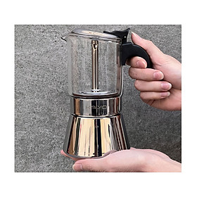 Ấm pha cà phê Kaiyo Moka Pot 160ml KCP-160 hàng chính hãng