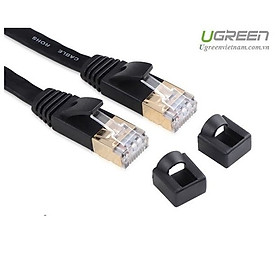 Mua Dây cáp mạng dẹt đúc sẵn CAT7 dài 1m Ugreen 11260 - Hàng chính hãng