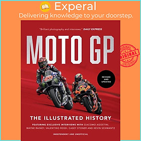 Sách - MotoGP: The Illustrated History 2023 by Michael Scott (UK edition, hardcover)