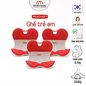 Mua  Hàng chính hãng Roichen  COMBO 3 Ghế chỉnh dáng ngồi đúng - Roichen Hàn Quốc (Made in Korea). Dùng cho gia đình (Nam  Nữ  trẻ em)