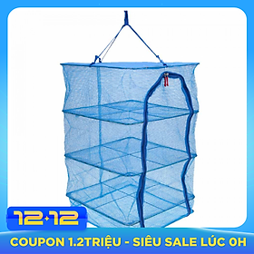 Khung Lưới Bảo Quản Thực Phẩm Bốn Lớp (40 x 40 x 65cm/ 701g)