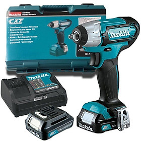 Mua MÁY SIẾT BULONG DÙNG PIN 12VMAX X 1.5AH MAKITA TW160DSYE (01 SẠC NHANH 02 PIN 12V/ 1.5 AH) - HÀNG CHÍNH HÃNG