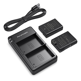 Mua Bộ 2 Pin Và Sạc Kép RAVPower Cho Nikon EN-EL14 D3XXX D5XXX DF P7XXX - Hàng Nhập Khẩu
