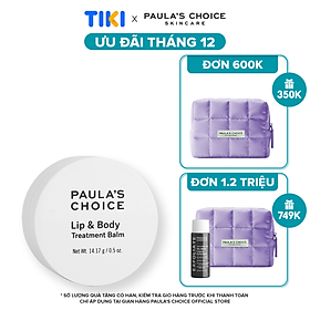 Kem hỗ trợ trị cho vùng da khô và nứt nẻ Paula's Choice Lip & Body Treatment Balm 15g Mã: 5500