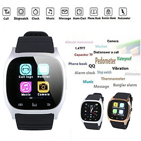 Đồng Hồ Đeo Tay Thông Minh 1.3MP Camera M26 Cho IOS Android iPhone Samsung