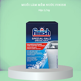 Combo 100 Viên finish +1000ml nuớc làm bóng Bóng alioh+1.2kg muối rửa bát finish dùng cho Máy rửa bát