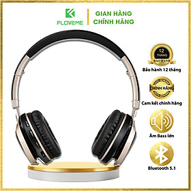 Mua Tai nghe chụp Bluetooth Cao Cấp FLOVEME  B06 - Thiết kế thời trang siêu hiện đại - Dung lượng pin siêu lớn - Âm thanh HIFI đầy sống động - Hàng chính hãng