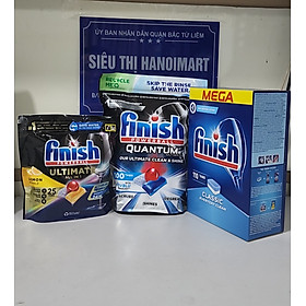 Viên rửa bát Finish Quantum Ultimate 100 viên loại cao cấp nhất nhập khẩu Chính Hãng