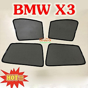 Rèm Che Nắng Kính Ô Tô Theo Xe - BMW X3 LOẠI 1
